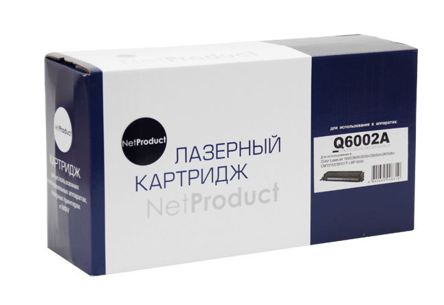 Картридж NetProduct (N-Q6002A) для HP CLJ 1600/2600/2605, Восстановленный, Y, 2K/netcat_files/80/80/150010122.jpg