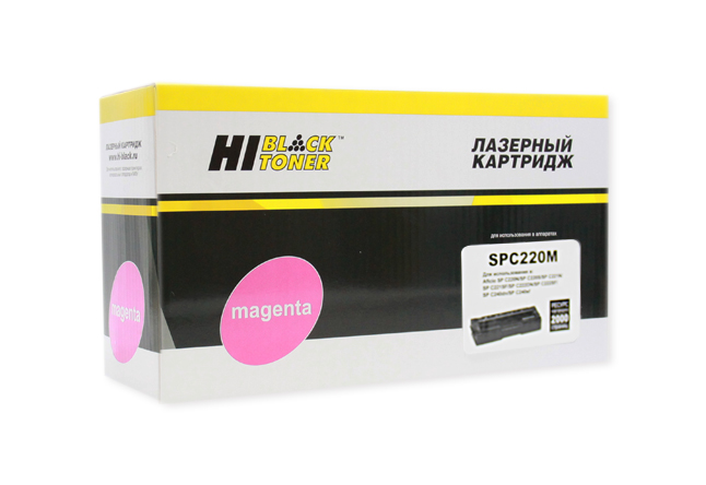 Картридж Hi-Black (HB-SPC220M) для Ricoh Aficio SPC220DN/C221DN/C222SF/C240DN, M, 2K/netcat_files/80/80/301020532.jpg