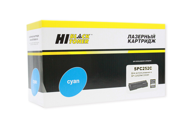 Картридж Hi-Black (HB-SPC252C) для Ricoh Aficio SPC252DN/C252SF/SPC262DNw/SPC262SFNw, C, 6K/netcat_files/80/80/301020551.jpg
