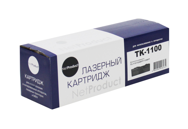 Тонер-картридж NetProduct (N-TK-1100) для Kyocera FS-1024MFP/1124MF/1110, 2,1K/netcat_files/80/80/4010705730.jpg