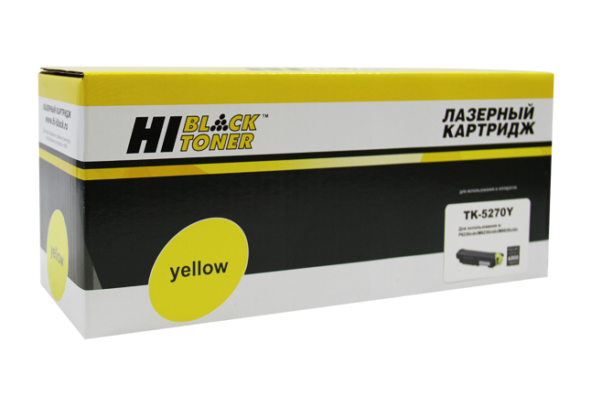 Тонер-картридж Hi-Black (HB-TK-5270Y) для Kyocera M6230cidn/M6630/P6230cdn, Y, 6K/netcat_files/80/80/4100603173.jpg