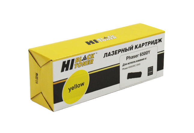 Тонер-картридж Hi-Black (HB-106R01603) для Xerox Phaser 6500/WC 6505, Y, 2,5K/netcat_files/80/80/703033.jpg