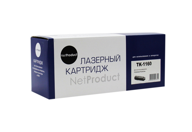 Тонер-картридж NetProduct (N-TK-1160) для Kyocera P2040dn/P2040dw, 7,2K, с чипом/netcat_files/80/80/939271010.jpg