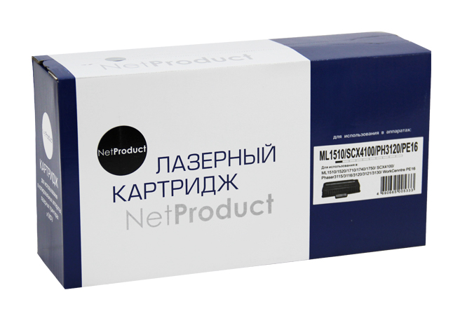 Картридж NetProduct (N-ML-1710D3) для Samsung ML-1510/1710/Xerox Ph3120/PE16, Универс., 3K/netcat_files/80/80/960010520530.jpg