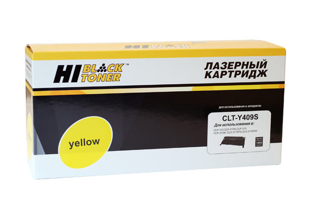 Тонер-картридж Hi-Black (HB-CLT-Y409S) для Samsung CLP-310/315/CLX-3170fn/3175, Y, 1K/netcat_files/80/80/980520993.jpg