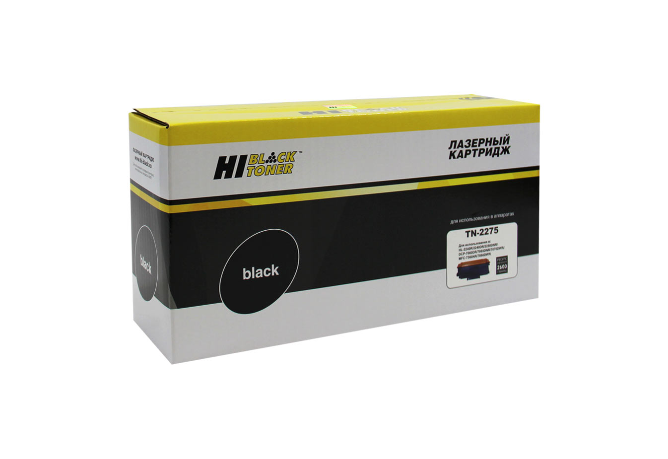 Тонер-картридж Hi-Black (HB-TN-2275) для Brother HL-2240R/2240DR/2250DNR/DCP-7060DR, 2,6K/netcat_files/80/80/984022040.jpg