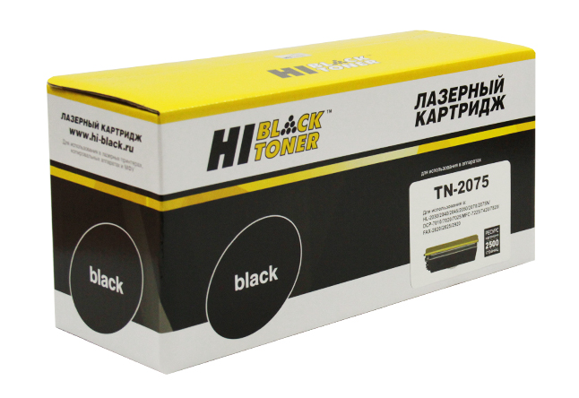 Тонер-картридж Hi-Black (HB-TN-2075) для Brother HL-2030/2040/2070/7010/7420/7820, 2,5K/netcat_files/80/80/9840221.jpg
