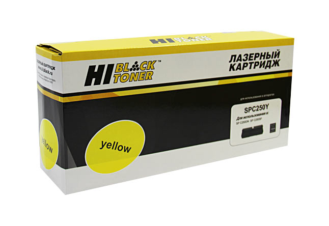 Картридж Hi-Black (HB-SPC250Y) для Ricoh Aficio SP C250DN/C250SF/C260/C260/C261SF, Y, 1,6K/netcat_files/80/80/9896914.jpg