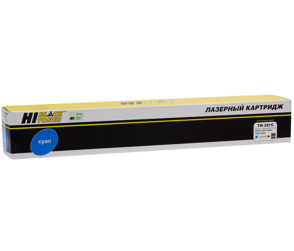 Тонер-картридж Hi-Black (HB-TN-321C) для Konica-Minolta bizhub C224/284/364, C, 25K/netcat_files/80/80/9897021.jpg