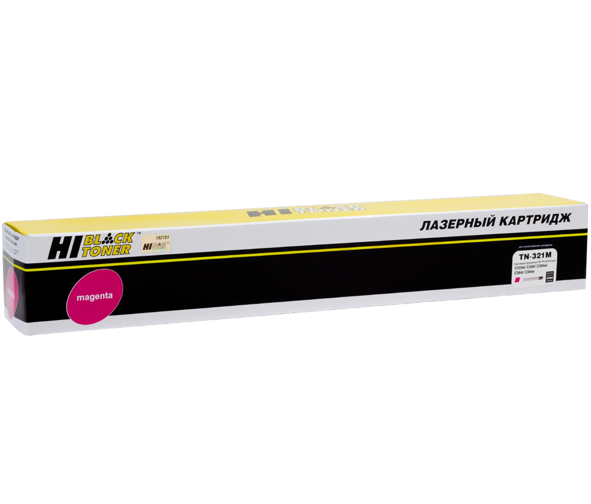 Тонер-картридж Hi-Black (HB-TN-321M) для Konica-Minolta bizhub C224/284/364, M, 25K/netcat_files/80/80/9897022.jpg