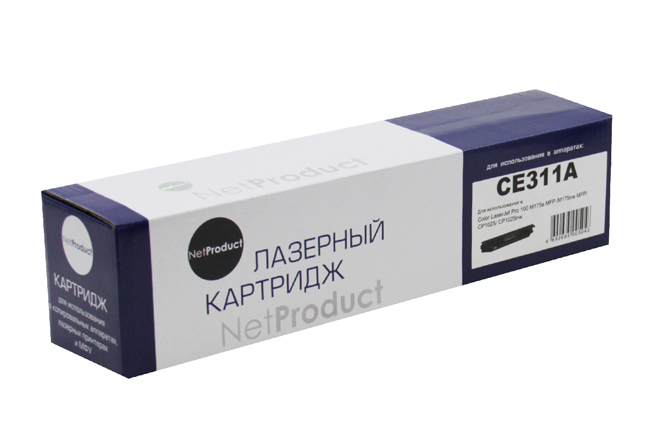 Тонер-картридж NetProduct (N-CE311A) для HP CLJ CP1025/1025nw/Pro M175, C, 1K/netcat_files/80/80/997015961.jpg