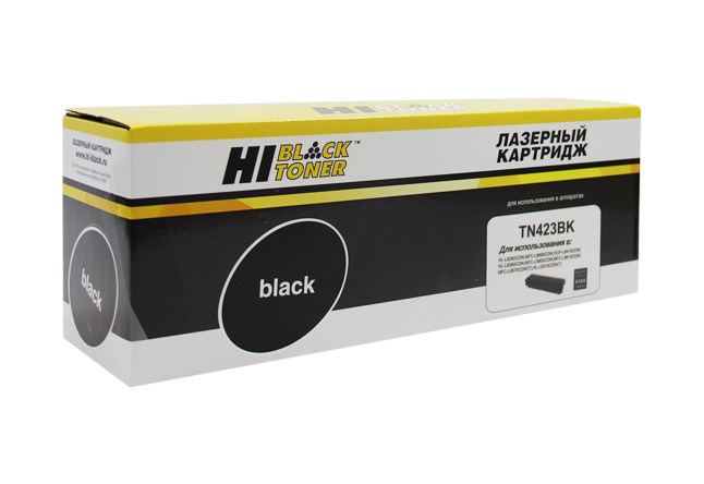 Тонер-картридж Hi-Black (HB-TN-423BK) для Brother HL-L8260CDW/8360/MFC L8690CDW, Bk, 6,5K/netcat_files/80/80/9990100940.jpg